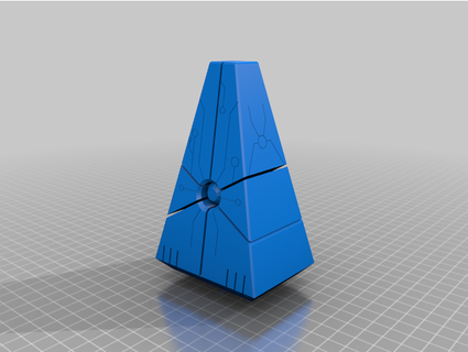 necron doomsday monolith rizalfabio 3d print model - Mito3D