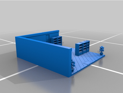 professor oak's lab hayjaja 3d print model - Mito3D
