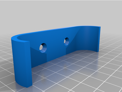 rounded item clip thompatterson 3d print model - Mito3D