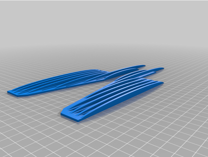 lx mig-29 empennage support l & r inthetubedeep 3d print model - Mito3D