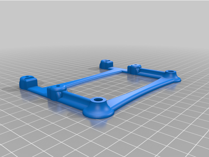 twotrees sapphire pro din-rail mount hoeby 3d print model - Mito3D