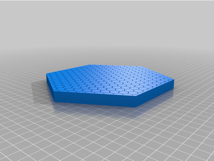 hexagon honecomb decor itislasseker 3d print model - Mito3D