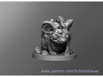 mutated mouse schlossbauer 3d print model - Mito3D