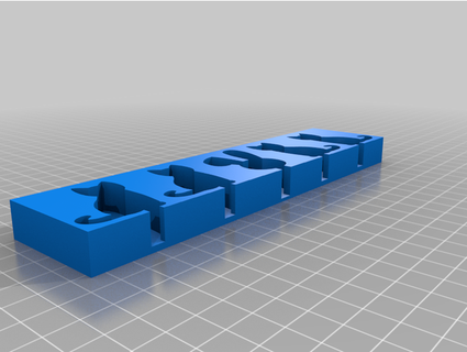 chave suporte zumbido 3d print model - Mito3D