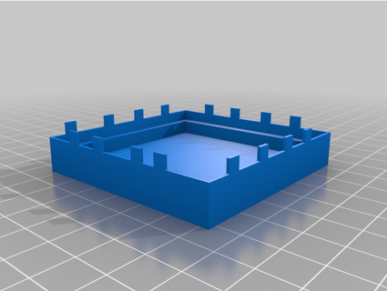 Minecraft caixa jogos perseguição 3d print model - Mito3D