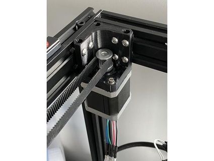 ender 6 bracket nema17 lower vibration tpu patsp 3d print model - Mito3D