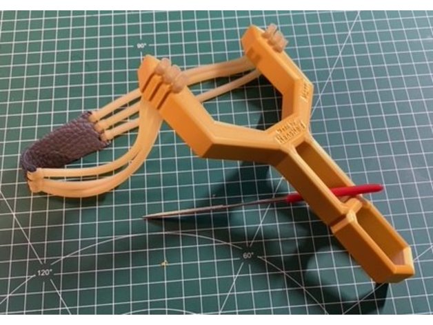 Katapult zwille schleuder Schleuder Hansheld 3D print model - Mito3D
