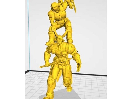 bossposes doom eternal full verison description kodiking 3d print model - Mito3D