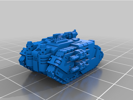 tiny tank classic cavalry support woddish 3d print model - Mito3D