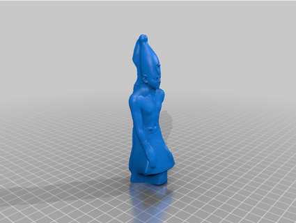 Amenhotep ägyptisch Statue thebuyer2016 3d print model - Mito3D
