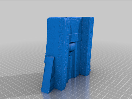 egptian temple false door thebuyer2016 3d print model - Mito3D