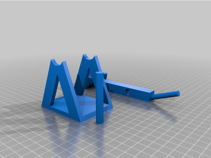 basic catapult trebuchet pkworks 3d print model - Mito3D