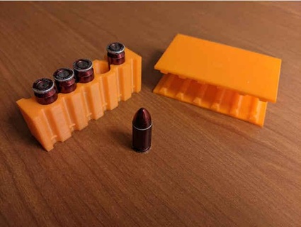 9mm tonto redondo caso funda abalorios 3d print model - Mito3D