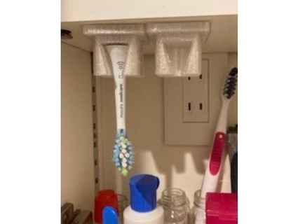 phillips sonicare toothbrush holder kunn 3d print model - Mito3D