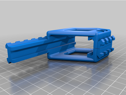 picatinny rail bersa tpr kpanga 3d print model - Mito3D