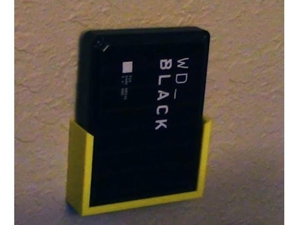 wall mount wd black others external hard drive 3deth 3d print model - Mito3D