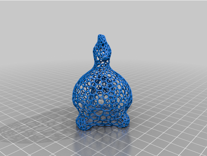 Voronoi frango 2md 3d print model - Mito3D