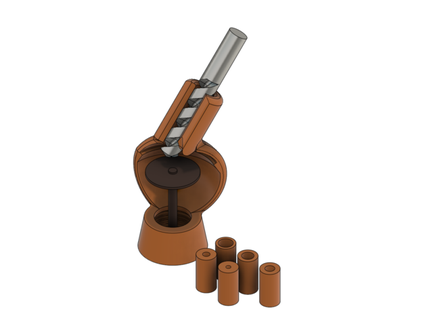 rotierend Werkzeug bohren bisschen Anspitzer Spötter 3d print model - Mito3D