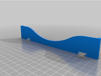 low profile filament spool roller shuli 3d print model - Mito3D