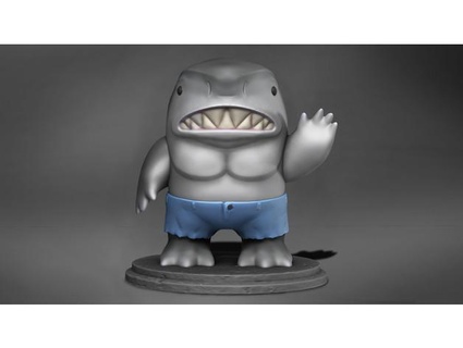 king shark vulgoarte 3d print model - Mito3D