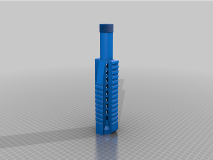 tippman cronus rail amovible suppresseur redneck90 3d print model - Mito3D
