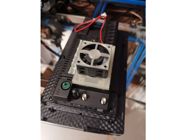 Augen SPRO Plus Kühlung System + Ventilator Schild Slavakey 3D print model - Mito3D