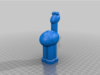 silly giraffe lcjjohnson 3d print model - Mito3D