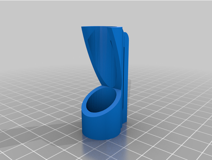 chapstick holster logbog 3d print model - Mito3D