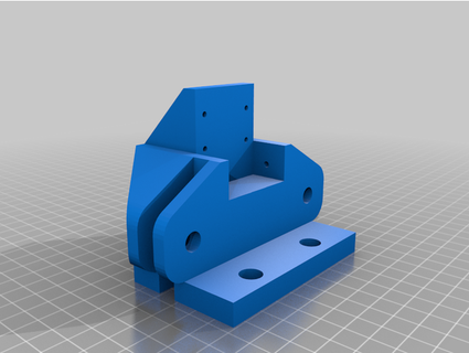 Sovol sv01 filament capteur rouleau support horizontal chat pleine lune 3d print model - Mito3D