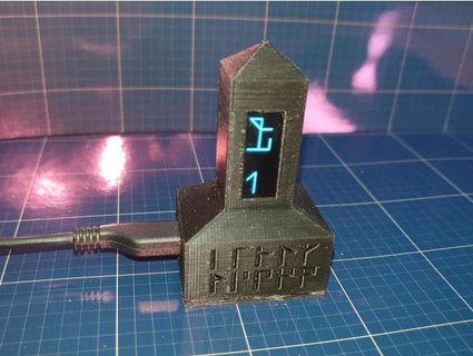 cypher monks clock pyramid extkits 3d print model - Mito3D