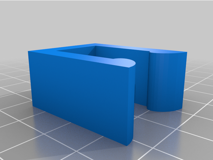 simple door clip thunderstuff 3d print model - Mito3D