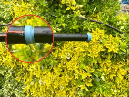 adattatore 13 7 mm tubo irrigazione sistema si adatta micro gocciolare gulliben 3d print model - Mito3D