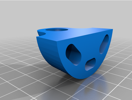 sphere indent custom jaw grs microblockxl ball vice dima210 3d print model - Mito3D