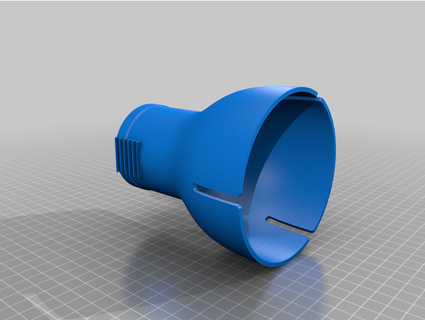 shop vac 4 vacuum adapter ridgid sawstop tucksprojects 3d print model - Mito3D