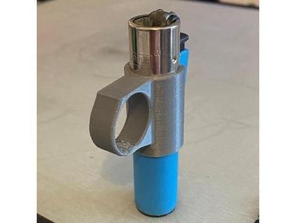 revolver ring clipper -lighters 3dalbert 3d print model - Mito3D