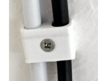 Kabel Halter Unterstützung schraubbar freddymuesp 3d print model - Mito3D