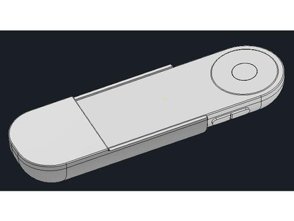 Chromecast remoto extensor tonyno 3d print model - Mito3D
