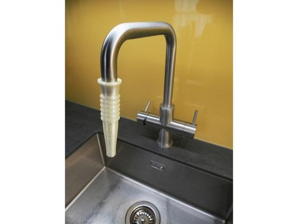 water faucet elongator mechadense 3d print model - Mito3D