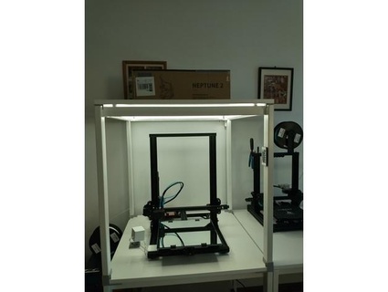 muhafaza Led ışık şerit koy eriyen samanlar 3d print model - Mito3D