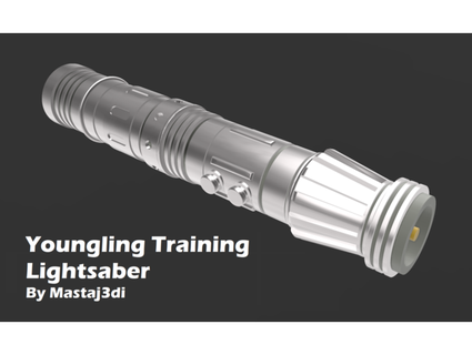 youngling training lightsaber mastaj3di 3d print model - Mito3D