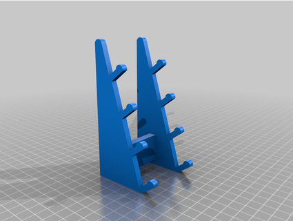 5inch miniature sword rack zleipnir 3d print model - Mito3D