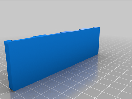 rack sized industrial bobbin clips maxkrippler 3d print model - Mito3D