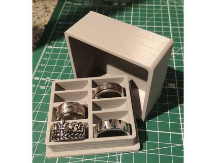 Ring Box claudio ste 3d print model - Mito3D