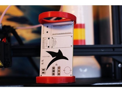 soporte tarjeta circuito impreso Oceano davidskg 3d print model - Mito3D
