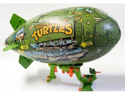 pi ce dirigeable tortues ninja turtles blimp le dav 3d print model - Mito3D