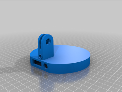 simple desk lamp base hugordjr 3d print model - Mito3D