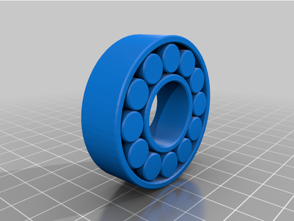 bearing printable kastle 3d print model - Mito3D