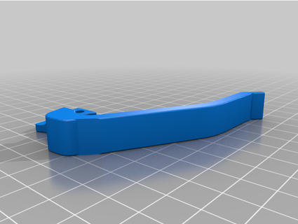 ruger 10 22 extended mag release chevyfried 3d print model - Mito3D