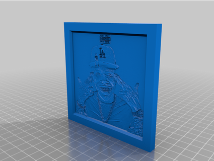 dababy lithophane connorbuckley 3d print model - Mito3D
