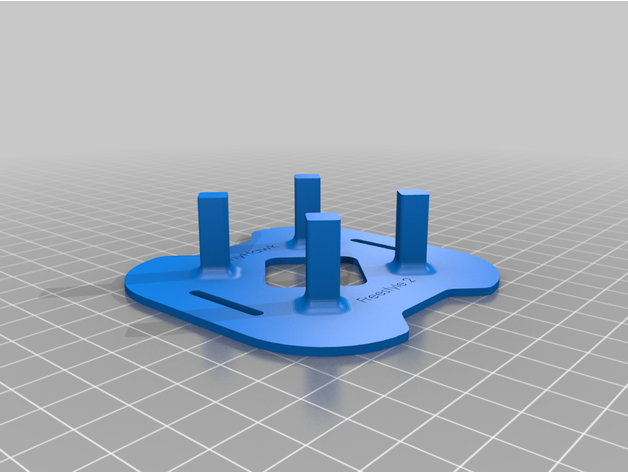 tinyhawk 2 estilo livre Molle mochila monte readfpv 3D print model - Mito3D